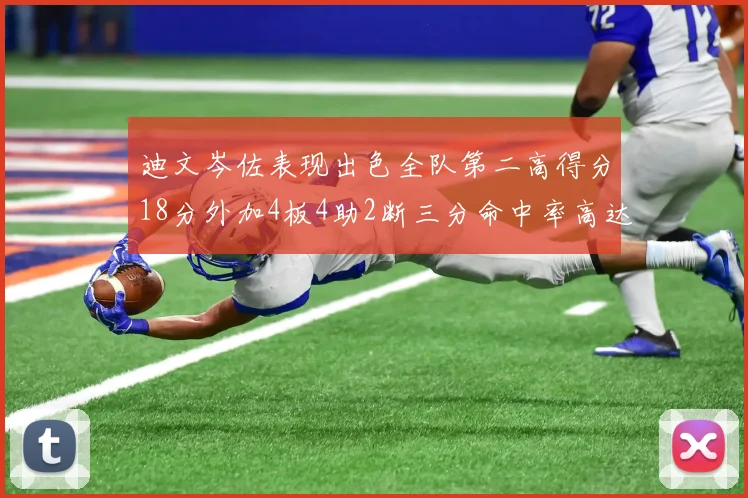迪文岑佐表现出色全队第二高得分18分外加4板4助2断三分命中率高达44